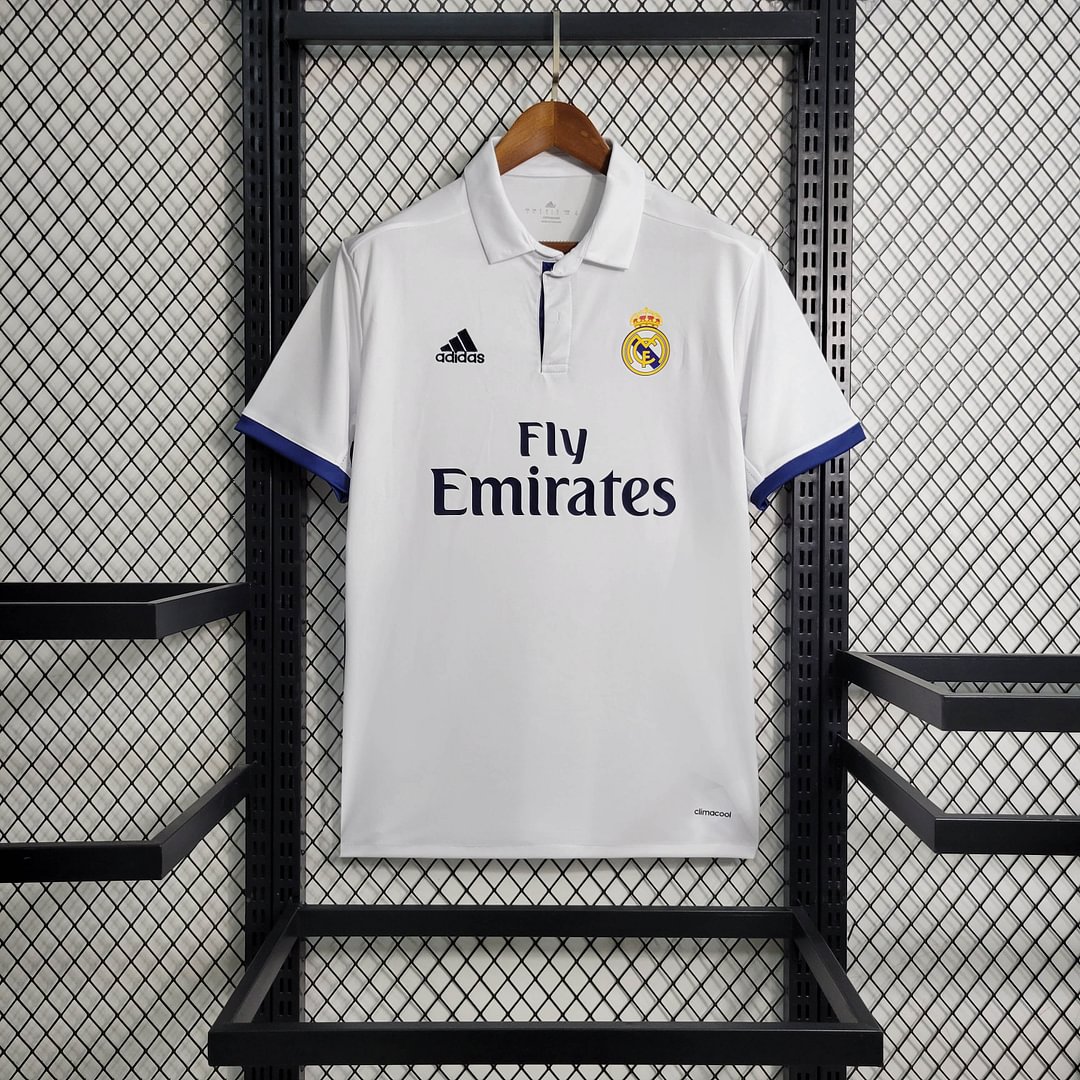 2016/2017 Real Madrid Retro Home Football Shirt