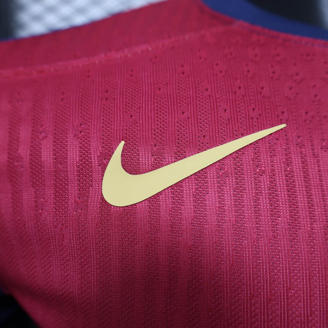 2024/2025 Barcelona Long Sleeve Home Jersey( Player Version)
