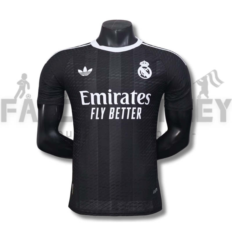 2025/2026 Real Madrid Black goalkeeper Football Jersey For Player Version