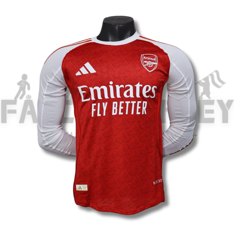 25/26 Arsenal Long sleeves Home Jersey( Player Edition )