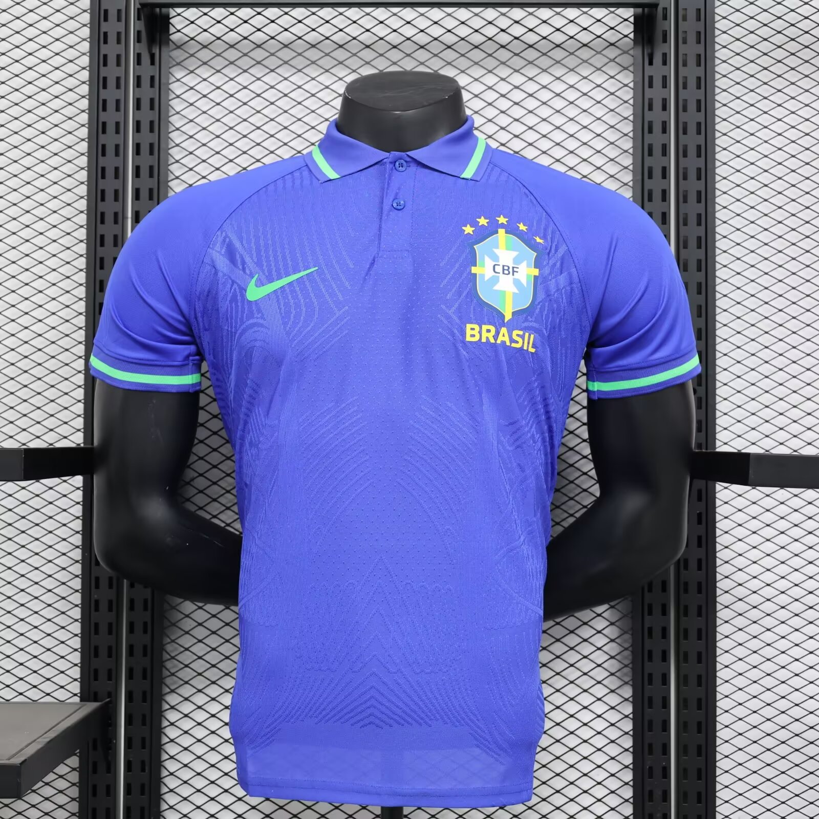 2024/2025 Brazil Bright Blue Special Edition Football Shirt( Player Edition )