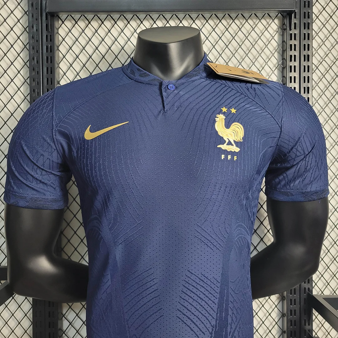 2022 France Home Football Shirt( Player Edition )