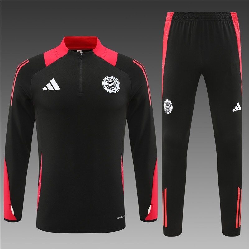 2024/2025 Bayern Pre-match Training Black Football Jersey For Player Version