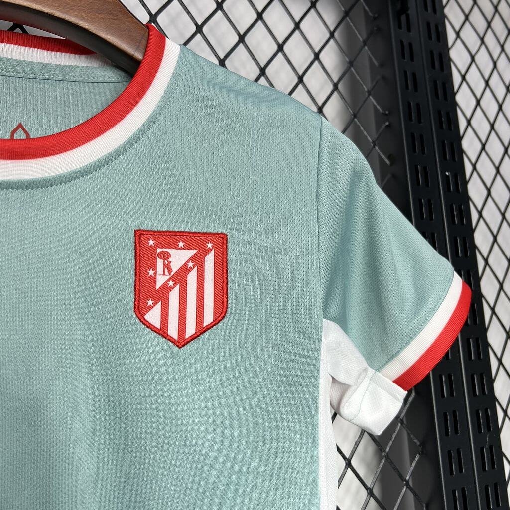 2024/2025 Atletico Madrid Away Football Shirt Kids Size