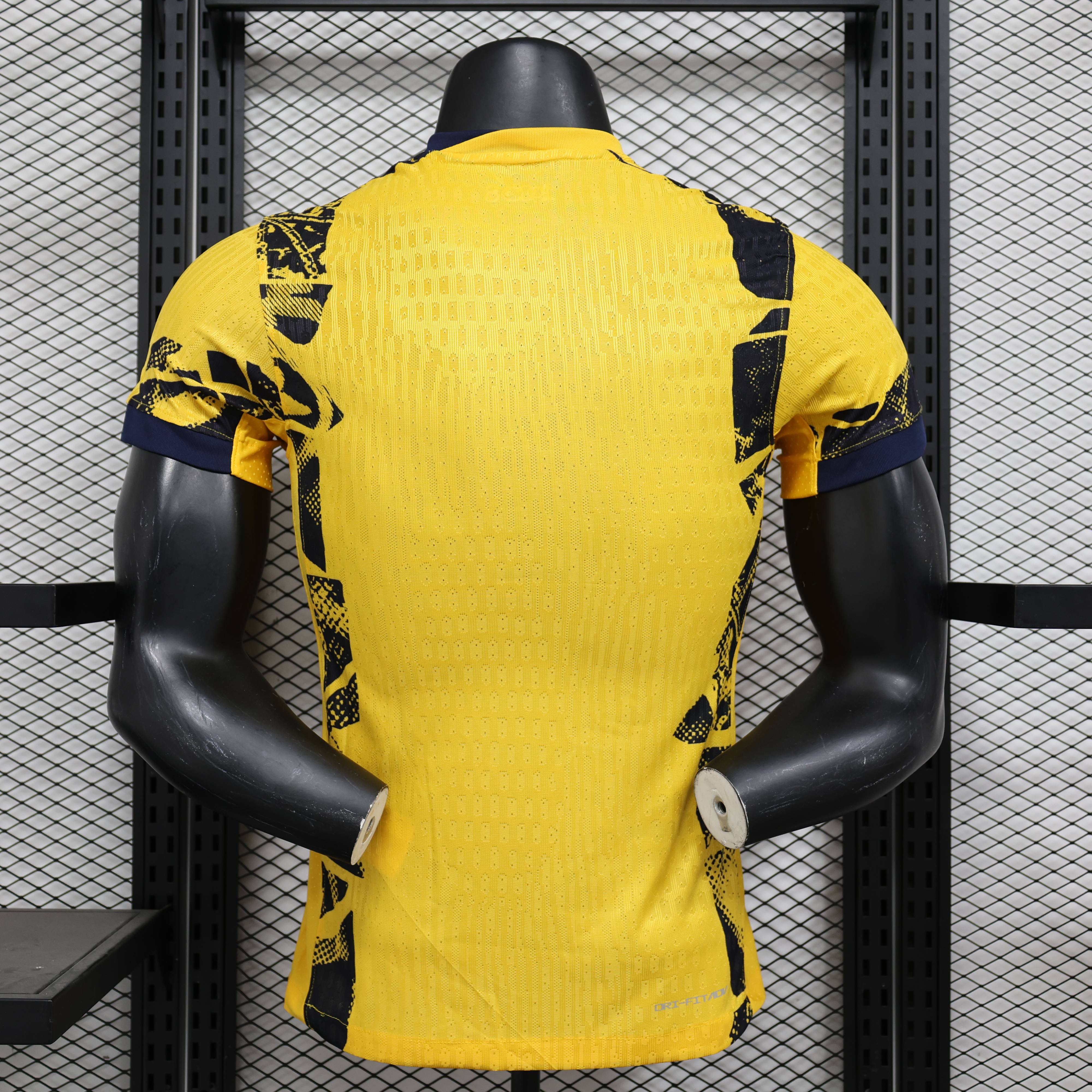 2024/2025 Player Edition Inter Special Edition Yellow Football Jersey