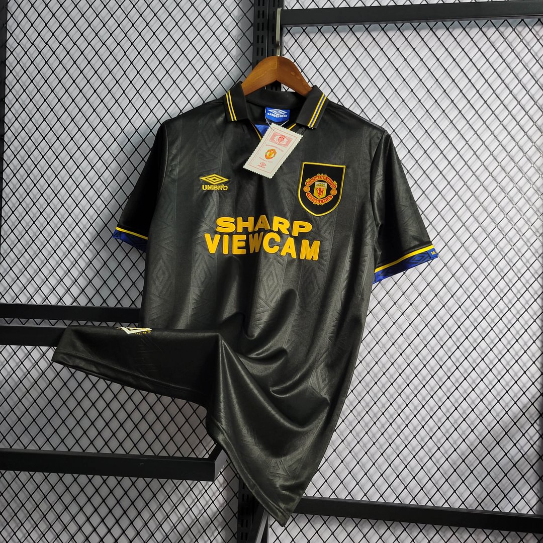 1993/1995 Manchester United Retro Away Football Shirt