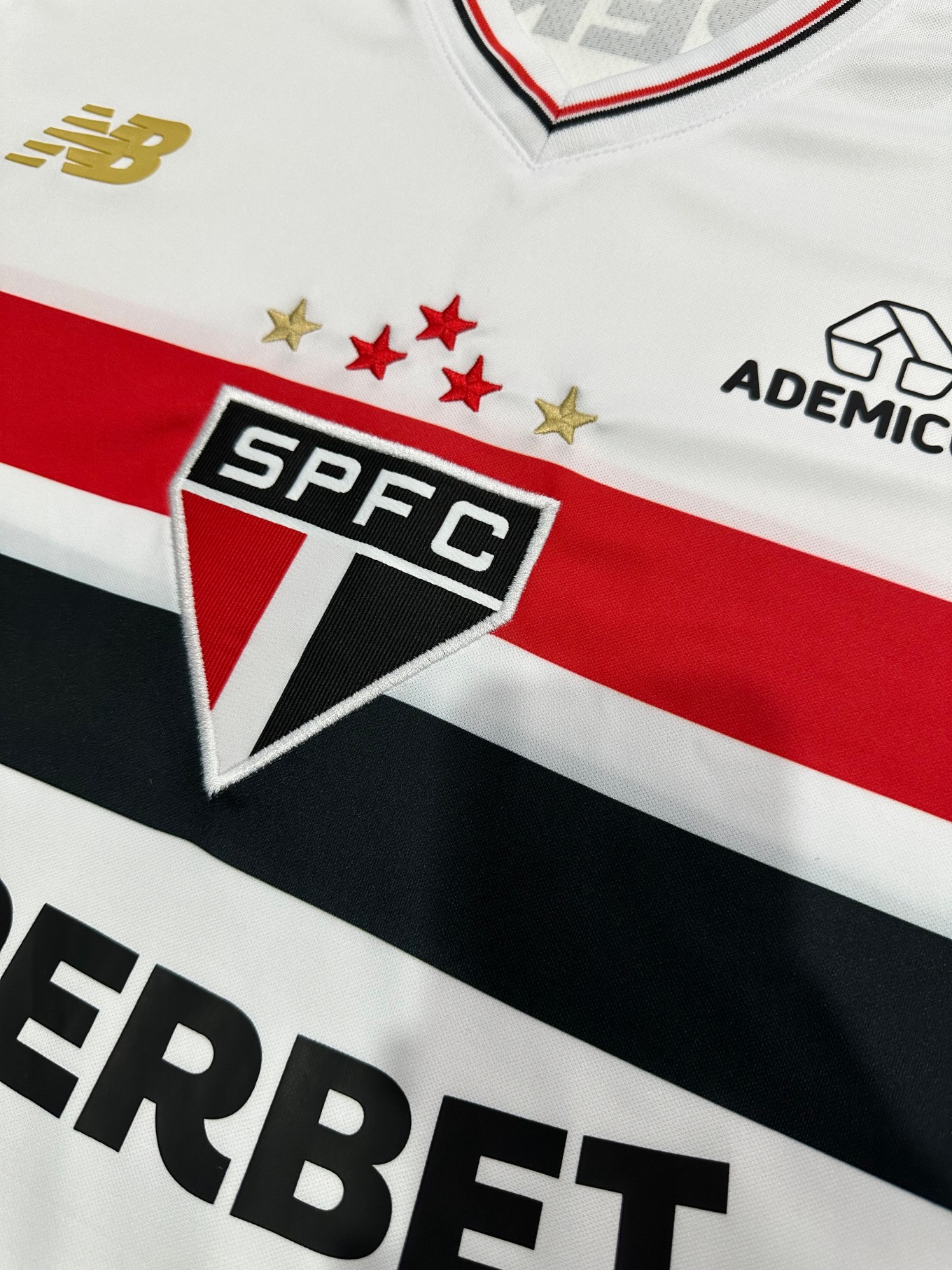 2025/2026 São Paulo Home Football Shirt(Fans version)
