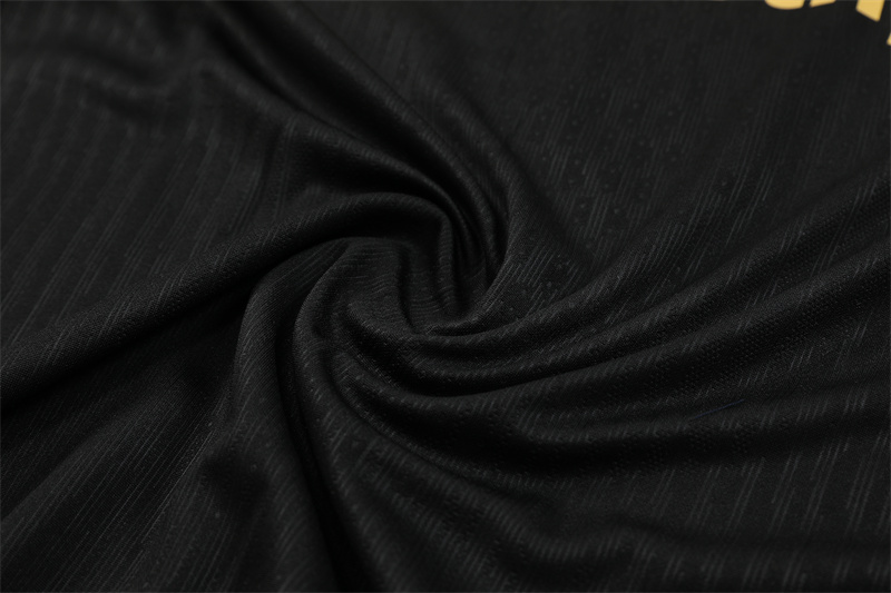 2024/2025 Barcelona Gold Black Half-Pull Training Suit