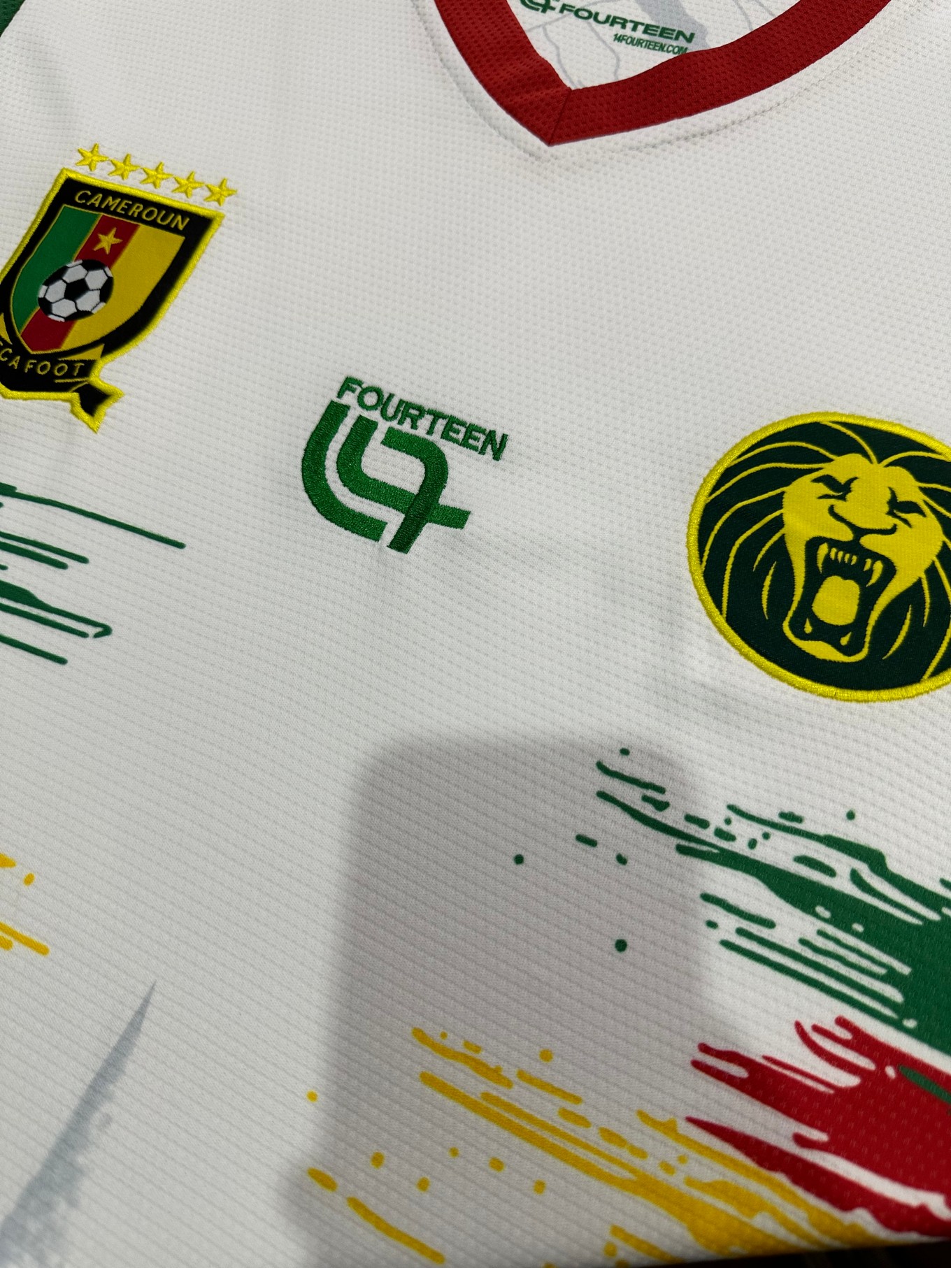 2025/2026 Cameroon 2th Away Football Shirt( Fans Edition )