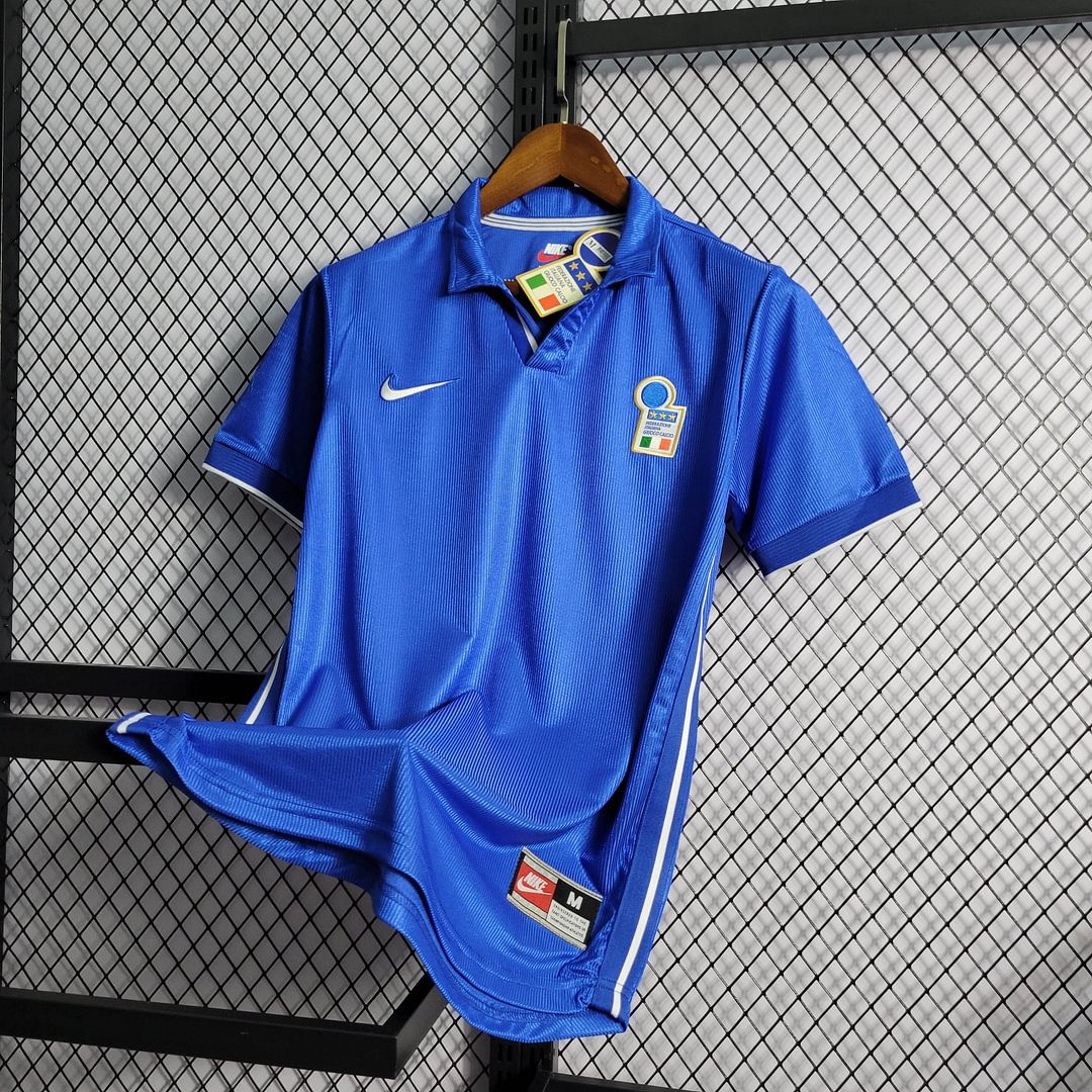 1998 Retro Italy Home Football Shirt( Fans Edition )