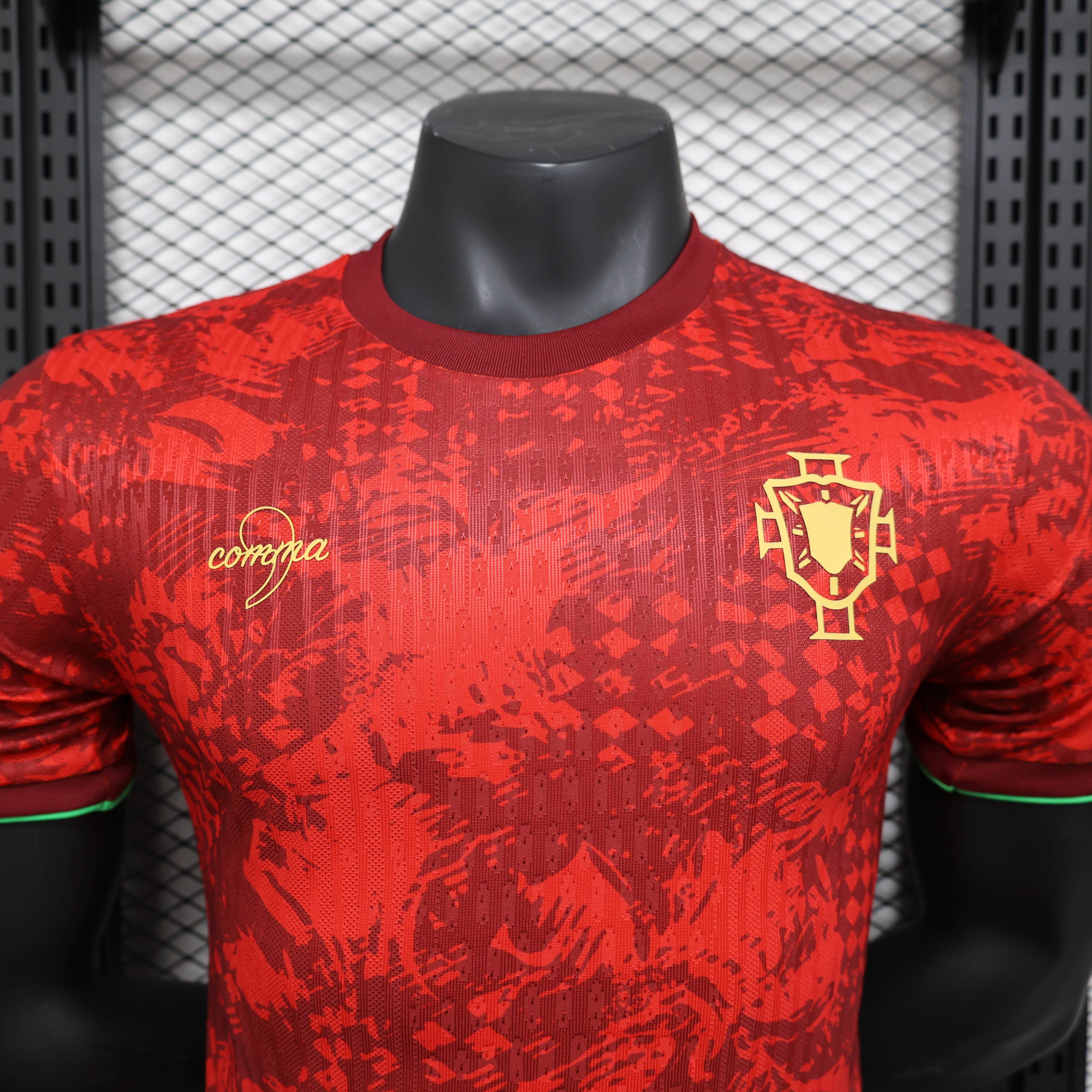 2024/2025 Player Edition Portugal Red Special Edition Football Jersey