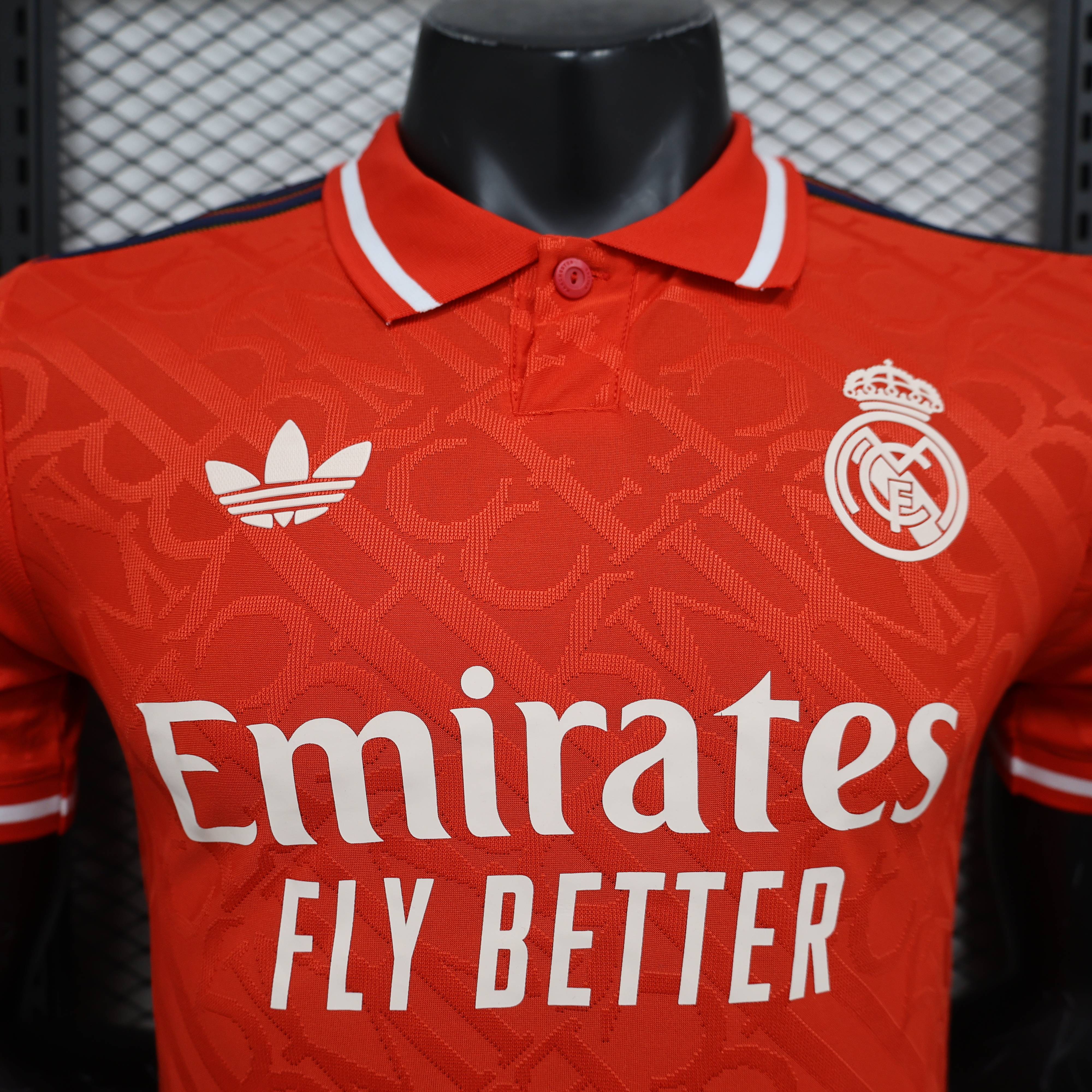 2024/2025 Real Madrid Special Edition Red Football Jersey For Player Version