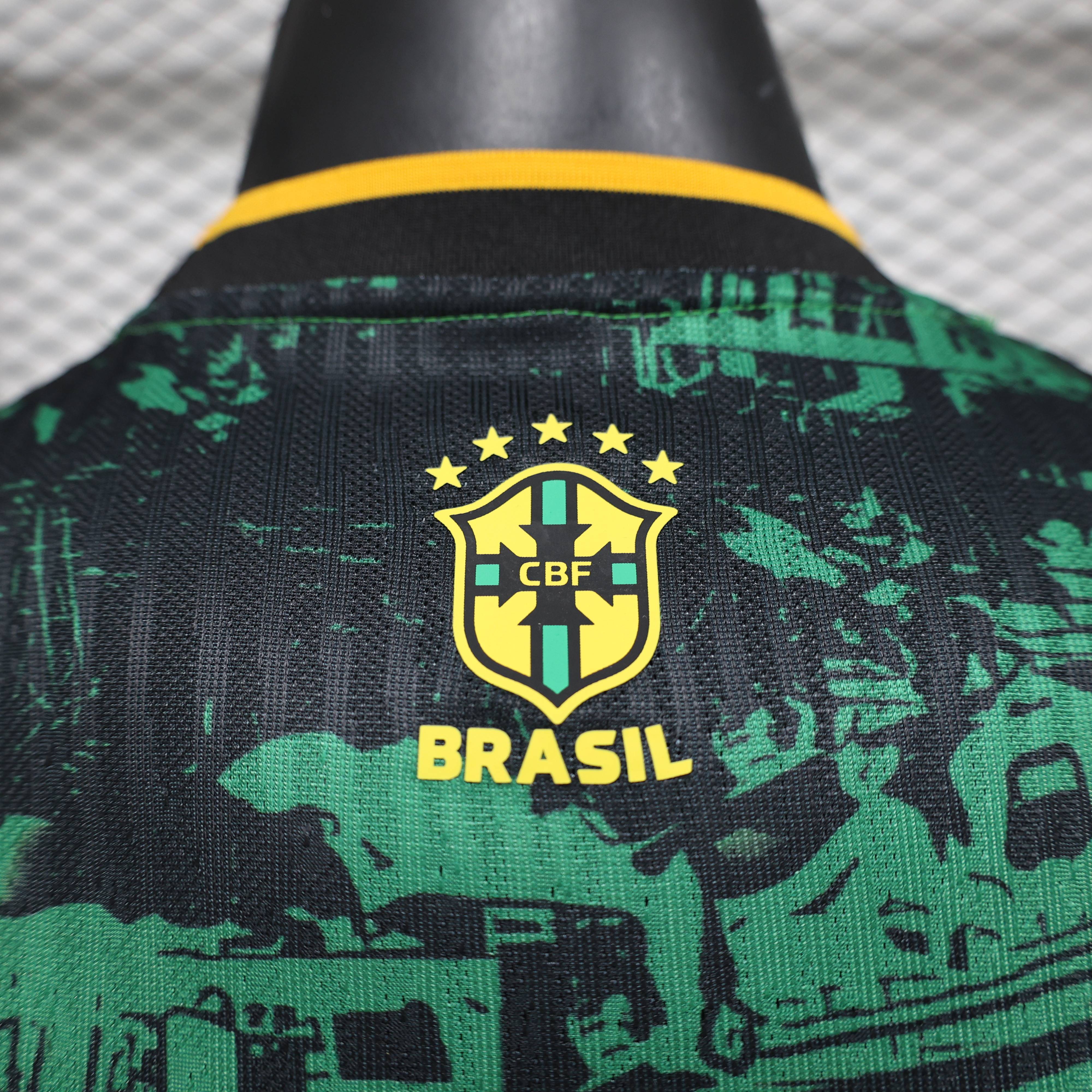 2024/2025 Brazil Green Special Edition Football Jersey(Player Edition )