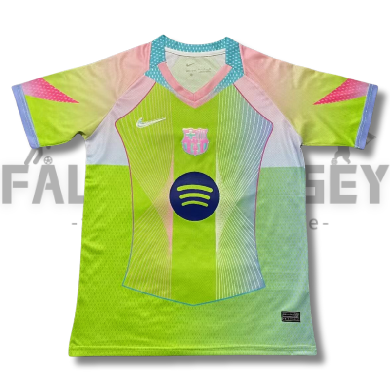 25/26 Barcelona Fluorescent Green Special Jersey(Fans version)