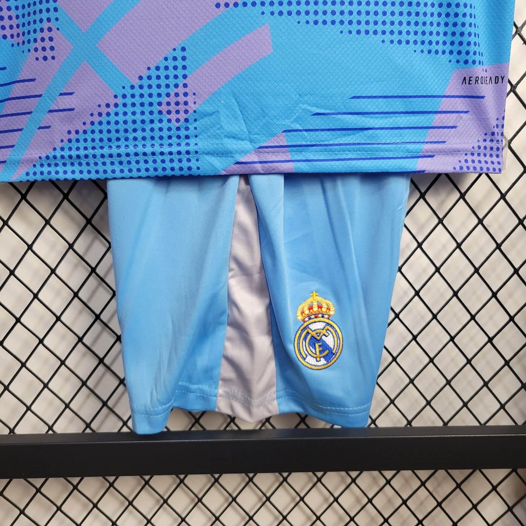 2024/2025 1:1 copy top quality Real Madrid Goalkeeper Football Shirt Kids Size