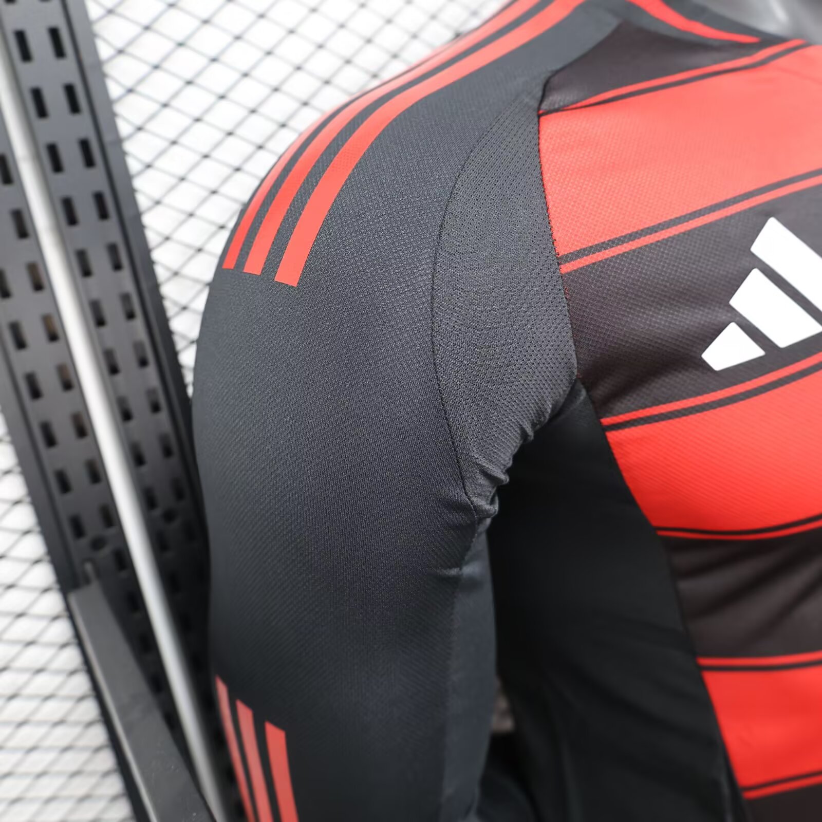 2025/2026 Flamengo Home Long Sleeve Jersey(Player Version)