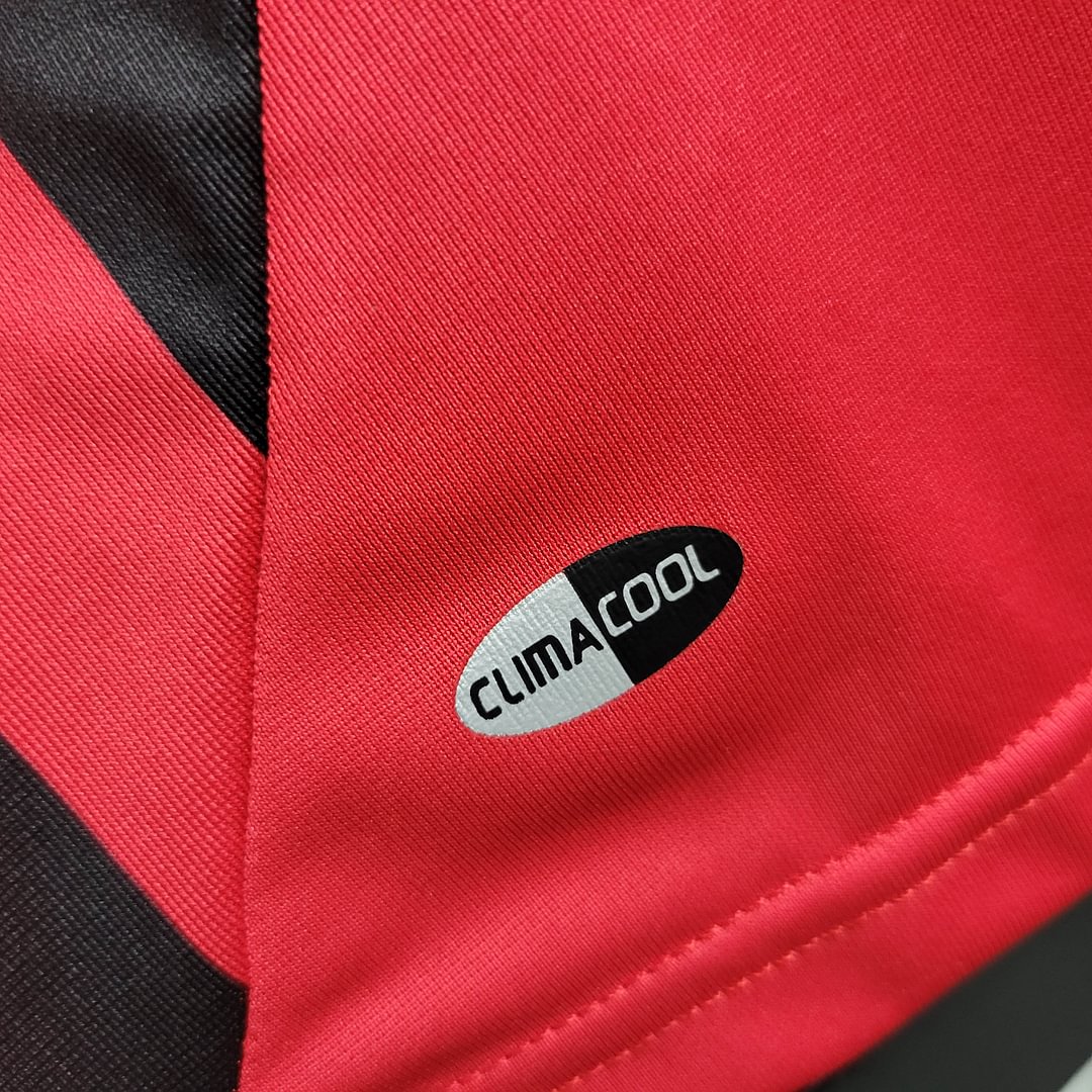 2007/2008 AC Milan Retro Long Sleeve Home Football Shirt