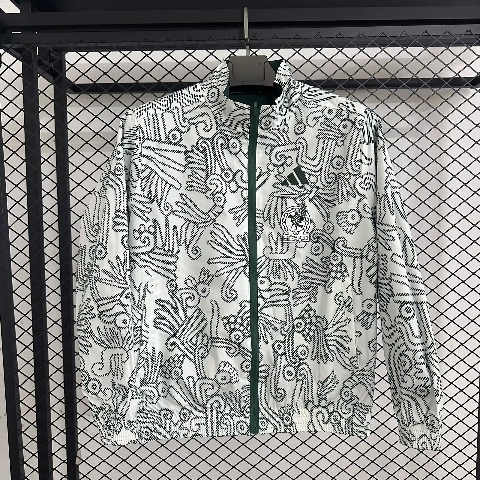 2022/2023 Mexico Reversible Windbreaker(Green)Football Shirt