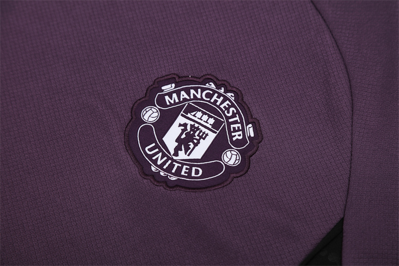2025/2026 Manchester United Purple Training Football Jacket
