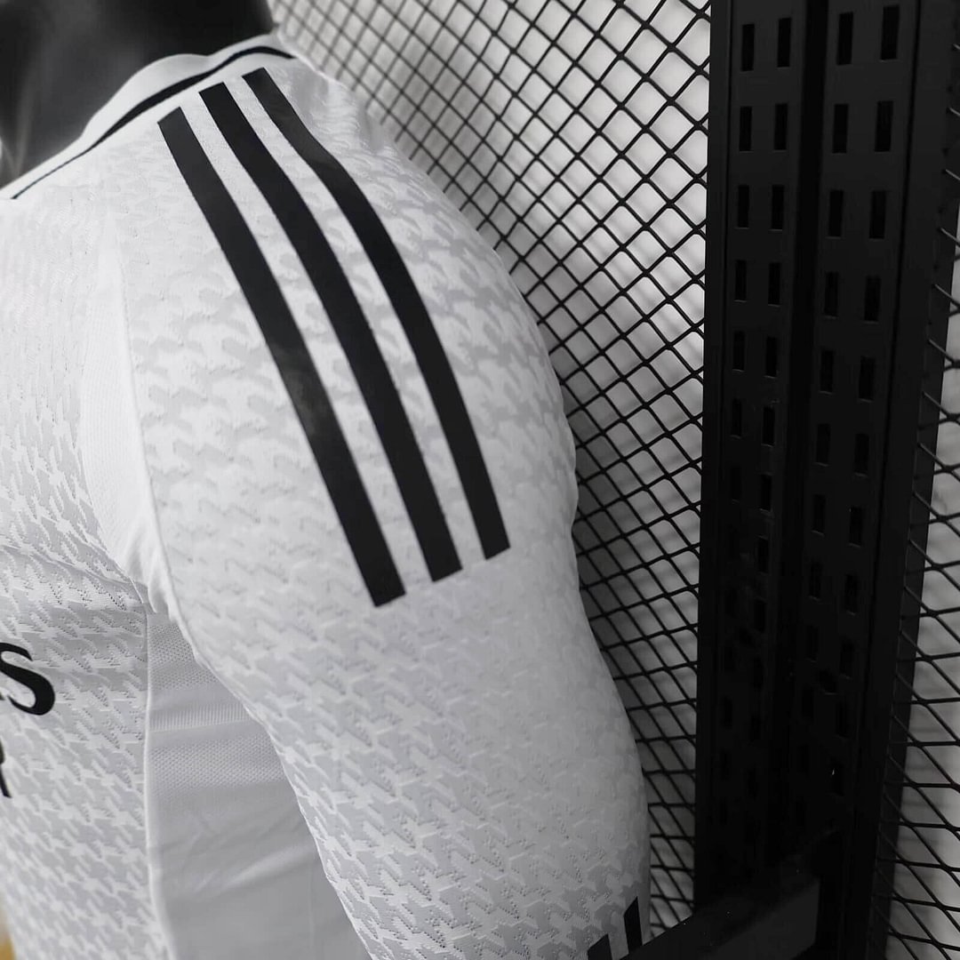 2024/2025 Real Madrid Home Long Sleeve Football Shirt For Player Version