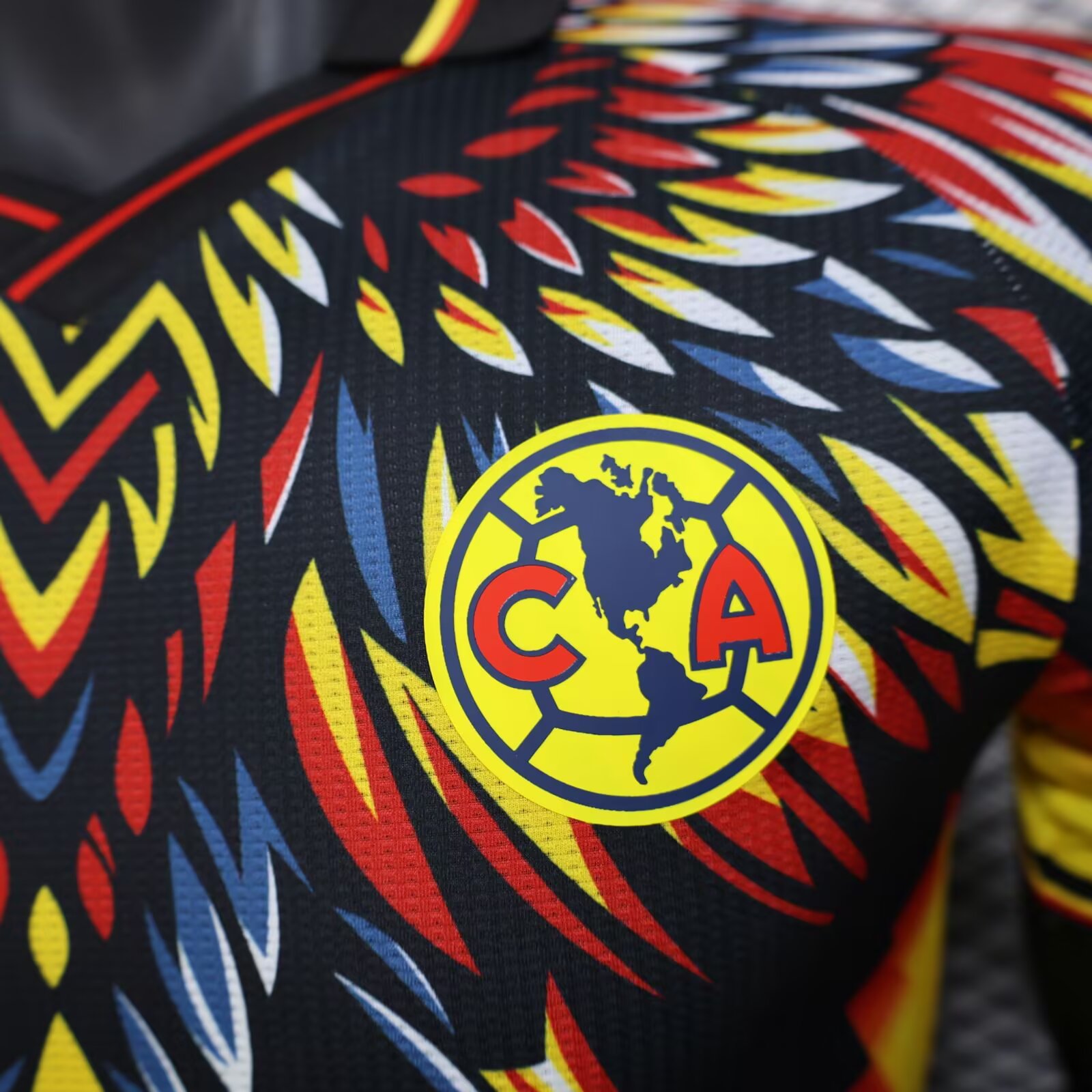 2025/2026 Club América Yellow Pre match training uniform Football Jersey(Player Version)