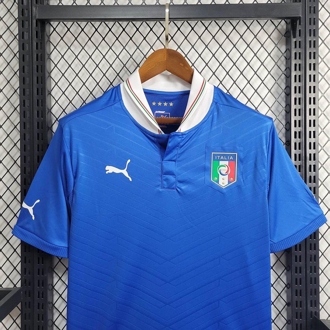 2012 Retro Italy Home Football Shirt( Fans Edition )
