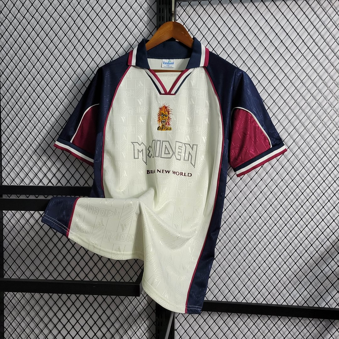 1999 Retro West Ham United Iron Lady Away Football Shirt( Fans Edition )