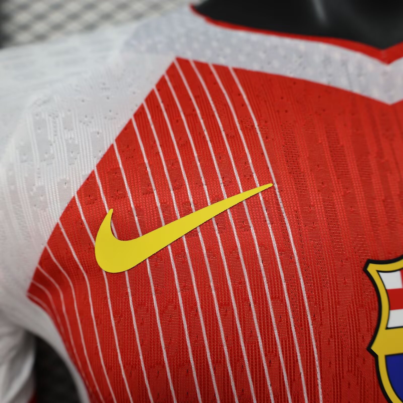 2025/2026 Barcelona Red Special Edition Football Jersey(Player Version)