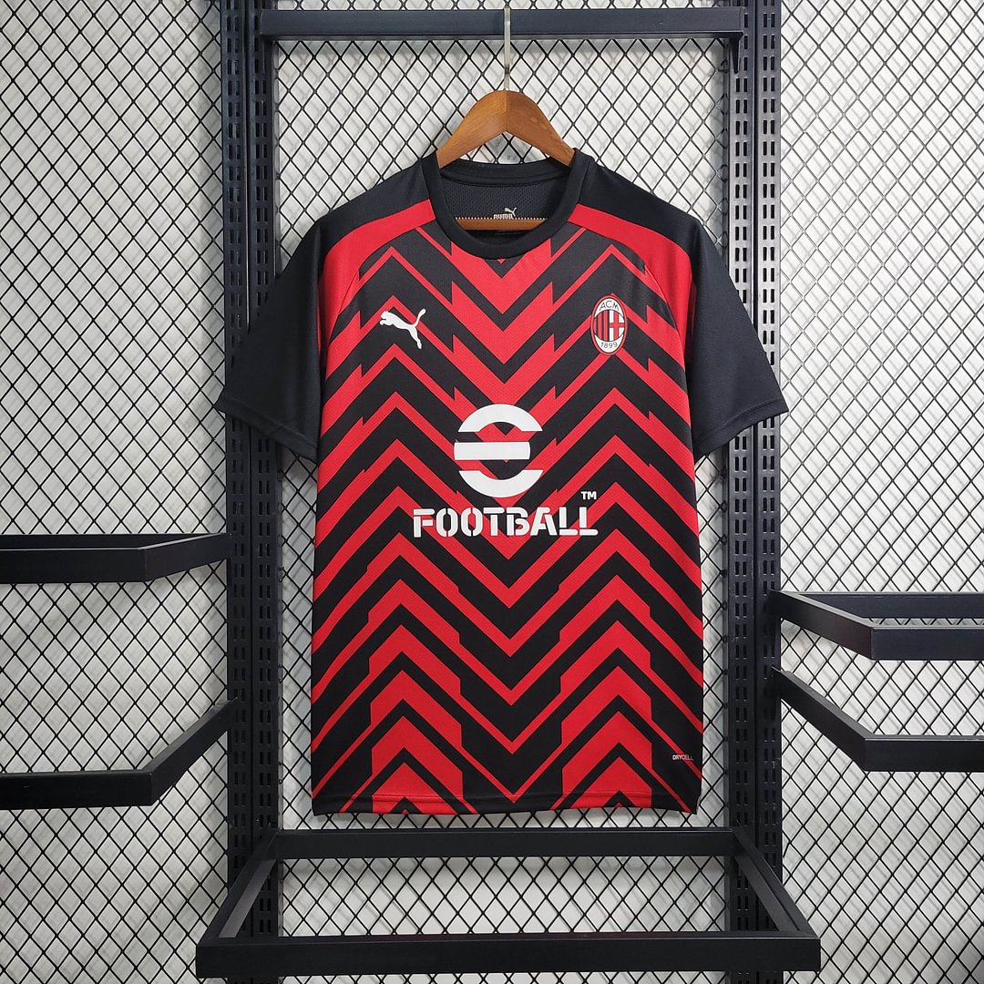 2023/2024 AC Milan Training Wear Football Shirt( Fans Edition )