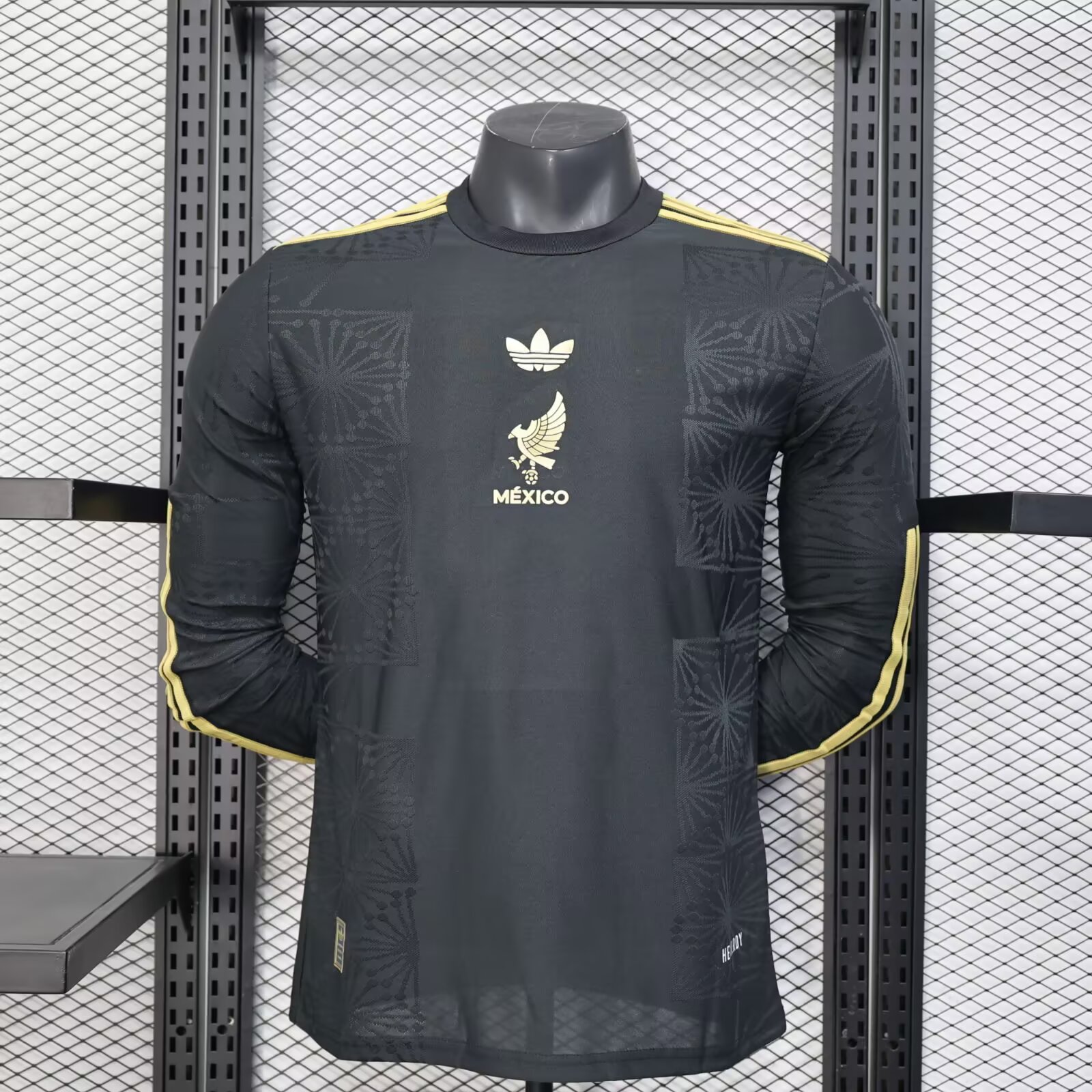 2025/2026 Mexico Concacaf Gold Cup Black Long sleeves Special Edition Football Shirt For Player Version