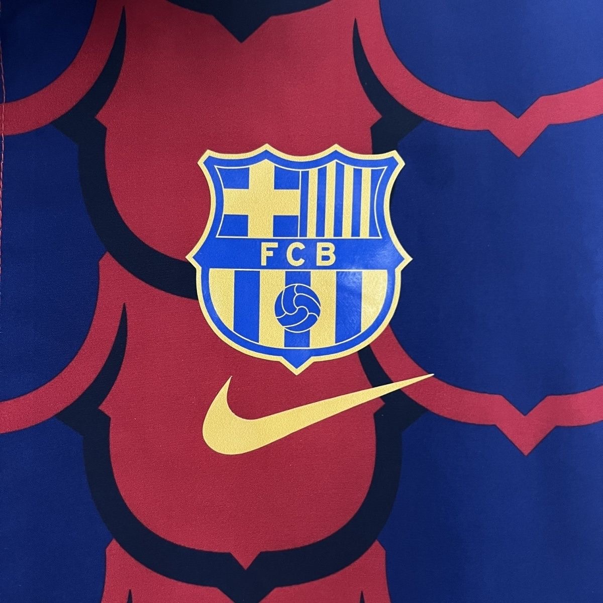 2024/2025 Barcelona(Red and Blue)Double-sided Windbreaker Football Jersey