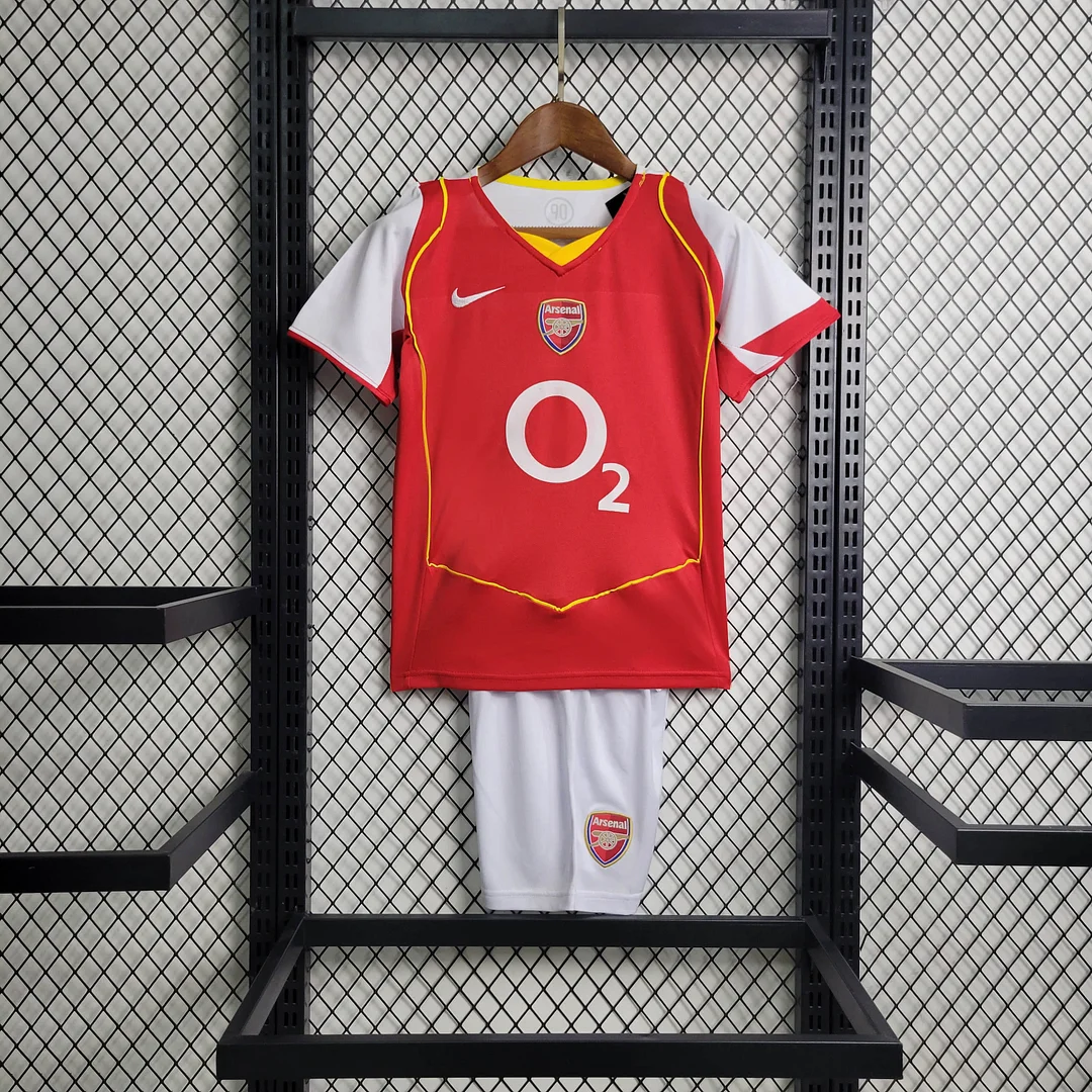 2004/2005 Retro Arsenal Home Football Shirt (Kids' Size)