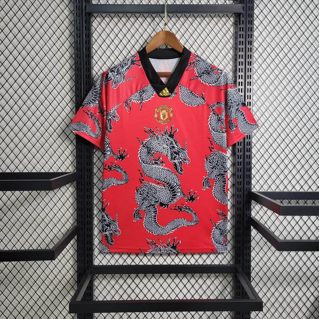 2019/2020 Manchester United Retro Chinese Dragon Special Edition Football Shirt For Player Version