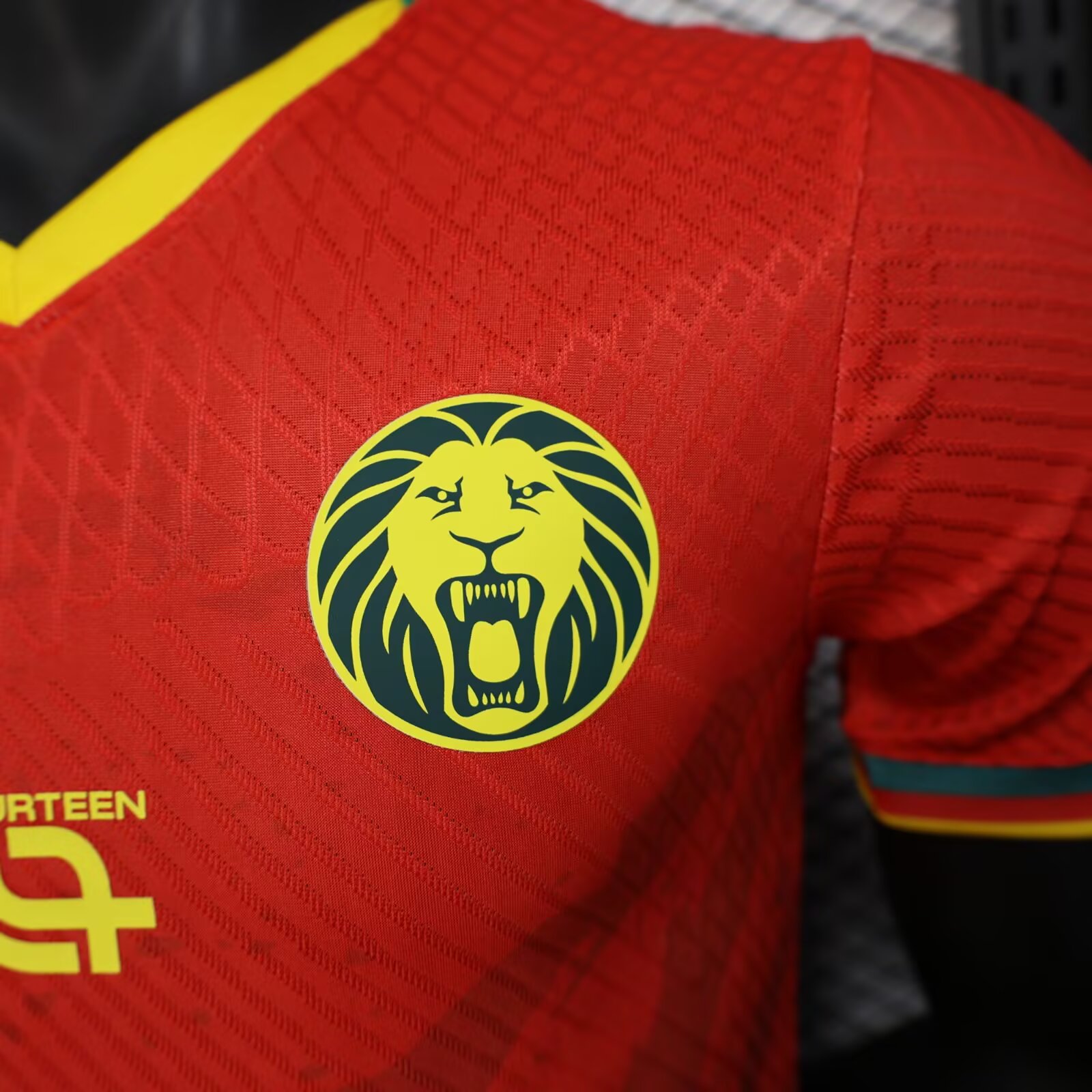 2025/2026 Cameroon Red Away Football Shirt For Player Version