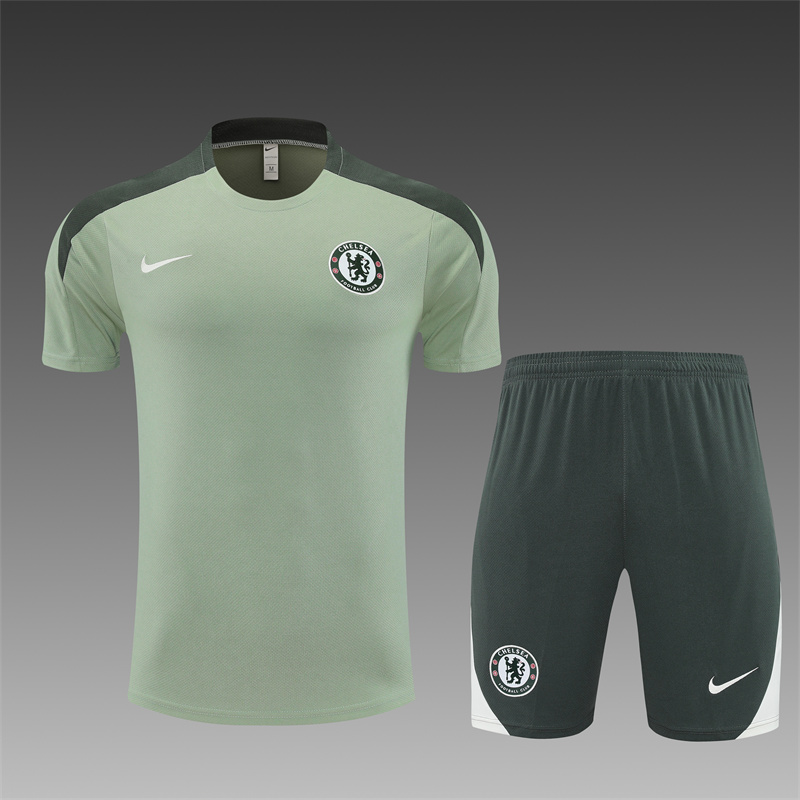 2025/2026 Chelsea Light Green Training Set Football Suit