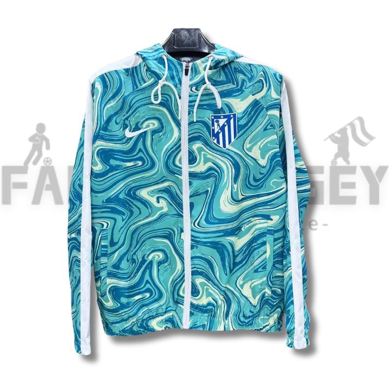 2025/2026 Atletico Madrid Reversible Windbreaker Football Shirt