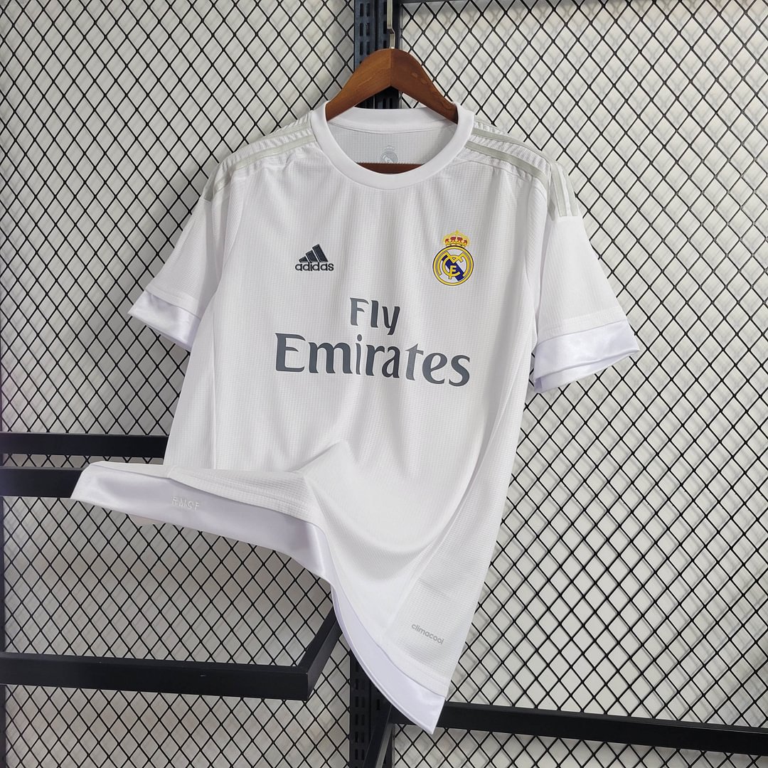 2015/2016 Real Madrid Retro Home Football Shirt