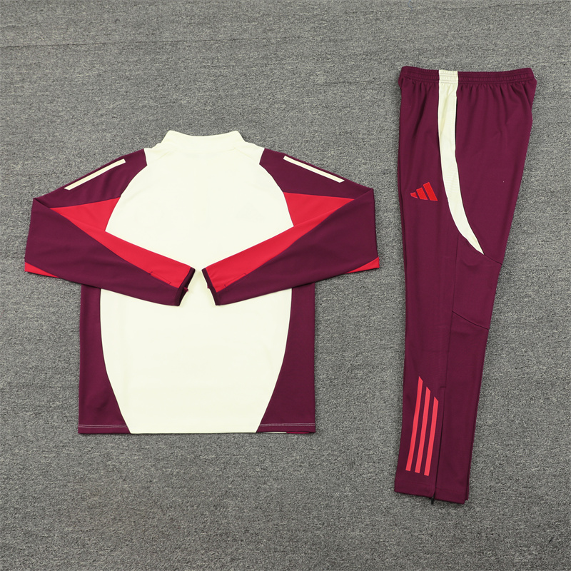 2024/2025 Bayern Half-Pull Training Football Jersey For Player Version