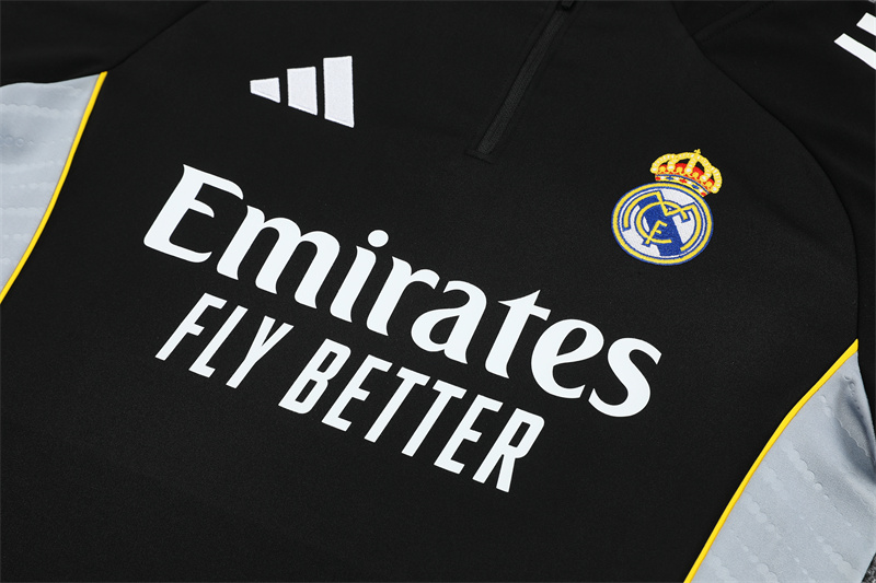 2024/2025 Real Madrid Long Zipped Jacket Training Suit