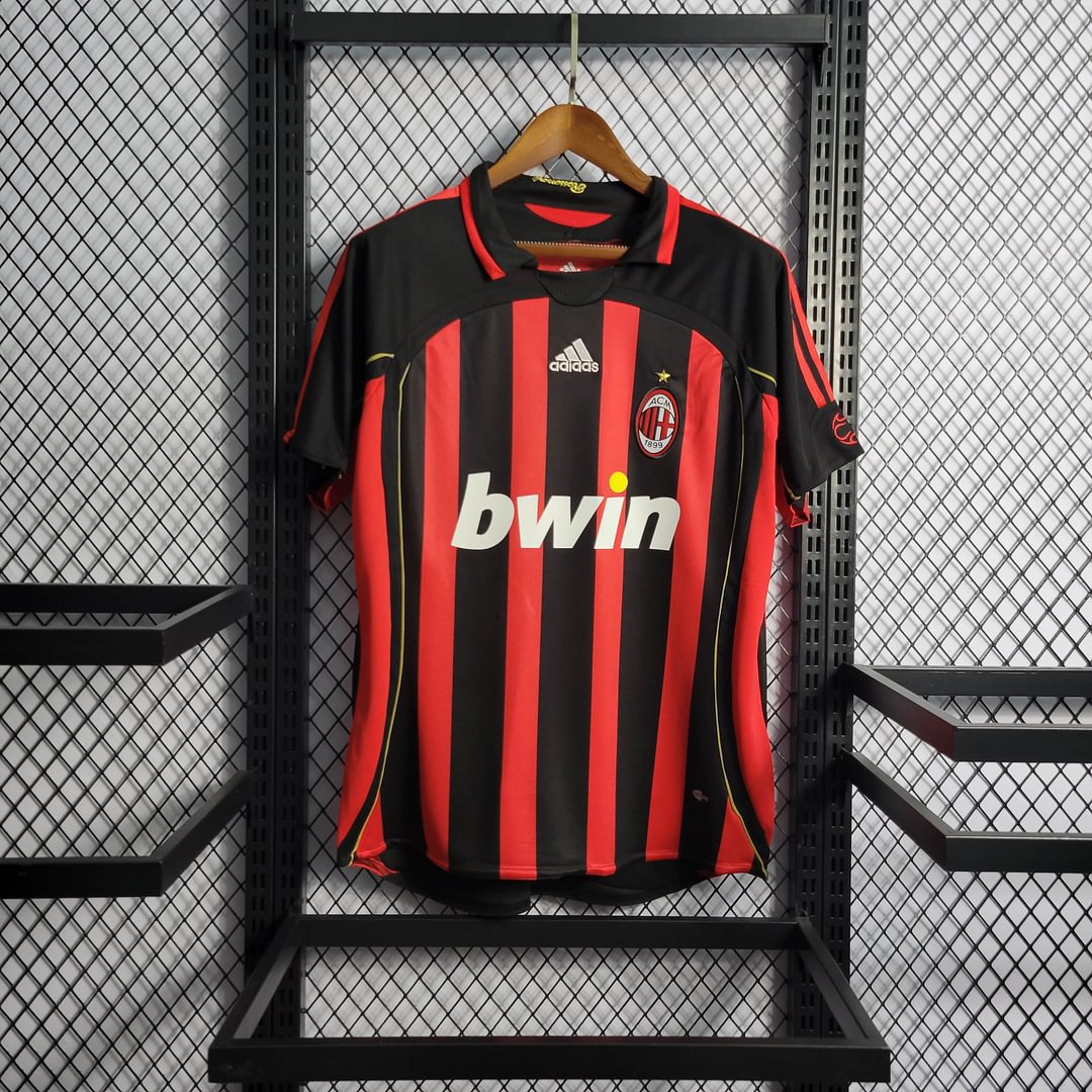 2006/2007 AC Milan Retro Home Football Shirt
