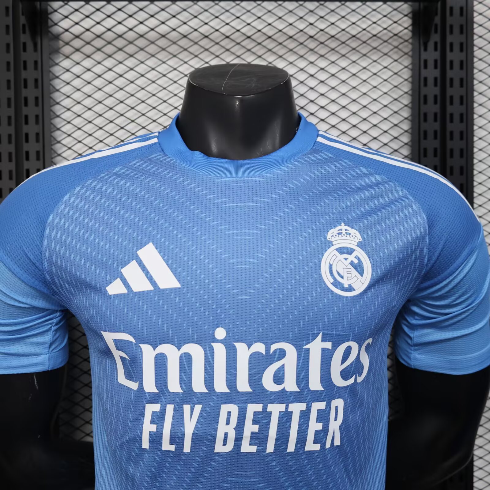 2025/2026 Real Madrid Blue goalkeeper Football Jersey For Player Version