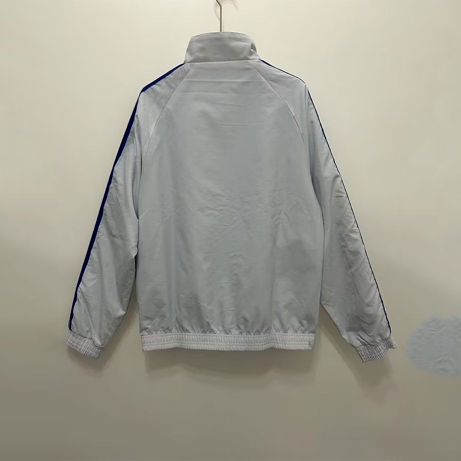 1996/1997 manchester united (blue-white) Reversible Retro Windbreaker Football Shirt