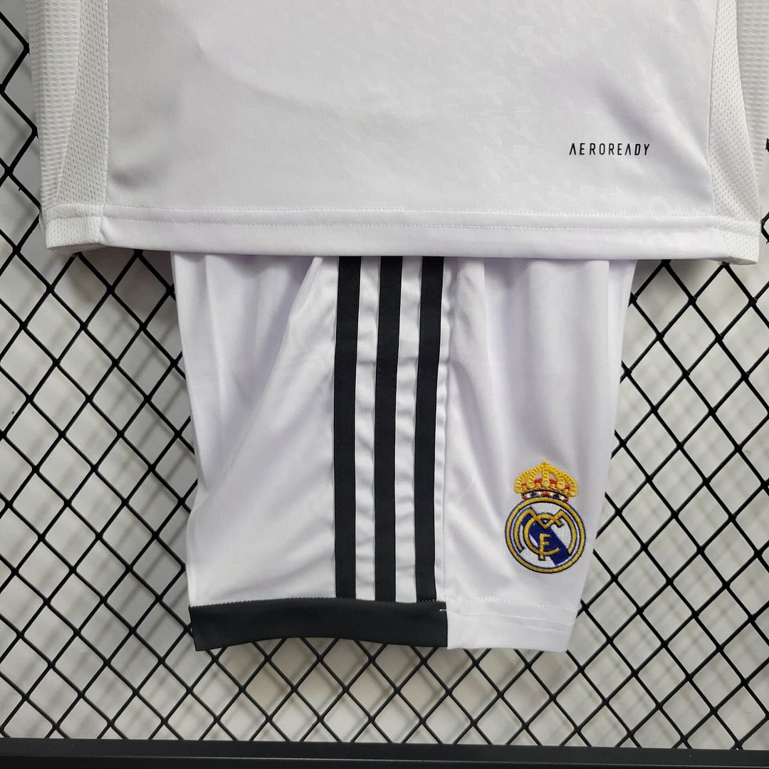 2024/2025 Real Madrid Home Football Shirt Kids Size