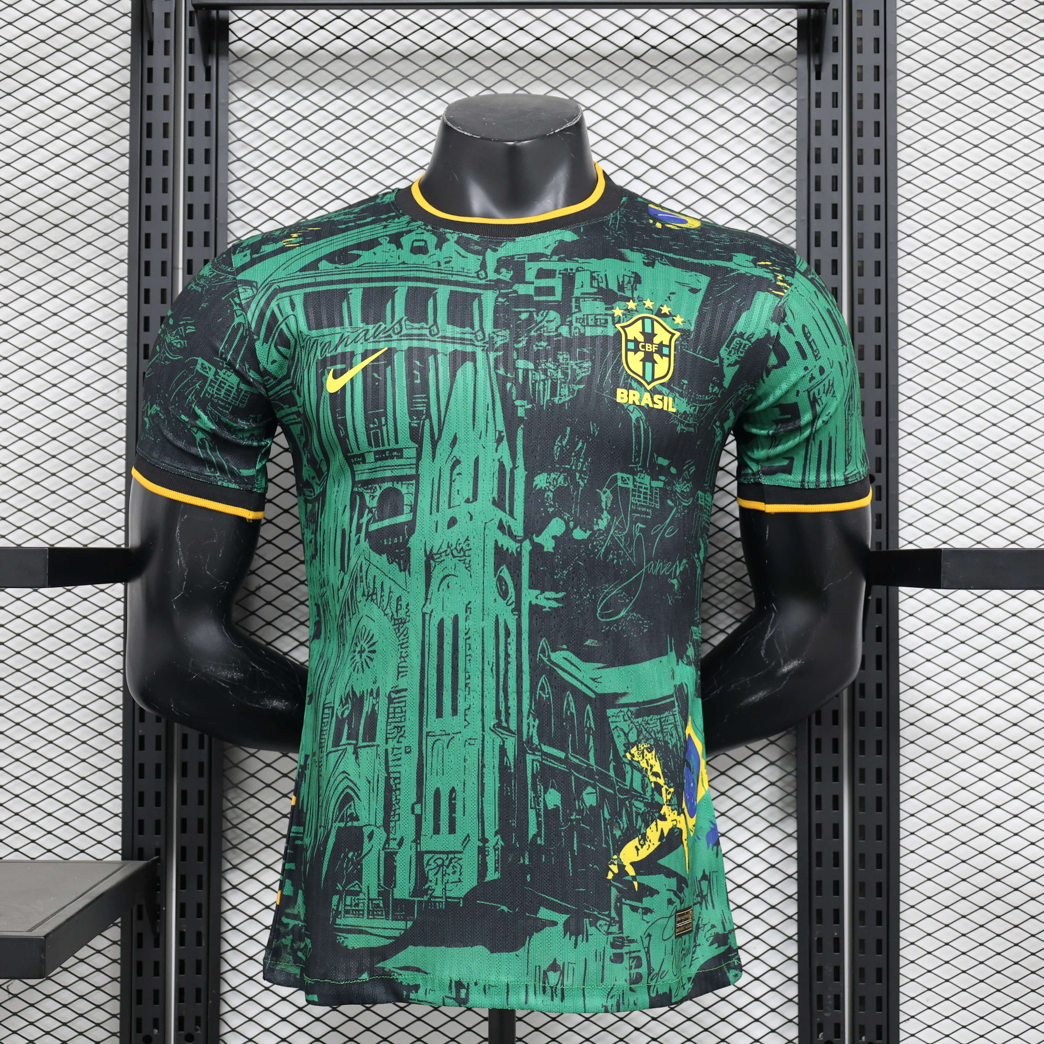 2024/2025 Brazil Green Special Edition Football Jersey(Player Edition )