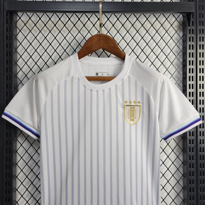 2024/2025 Uruguay Away Football Shirt Kids