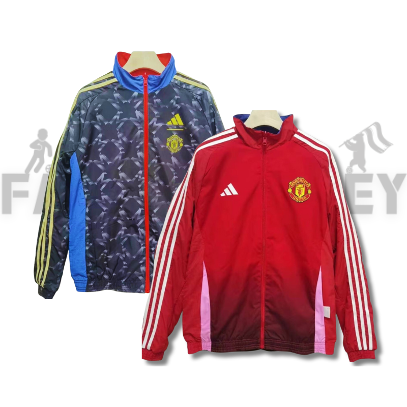 2024/2025 Manchester United Reversible Windbreaker Football Shirt