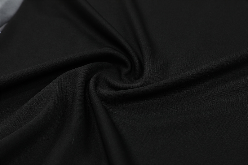 2024/2025 Al-Nassr Half-Pull Training Suit Black Football Shirt