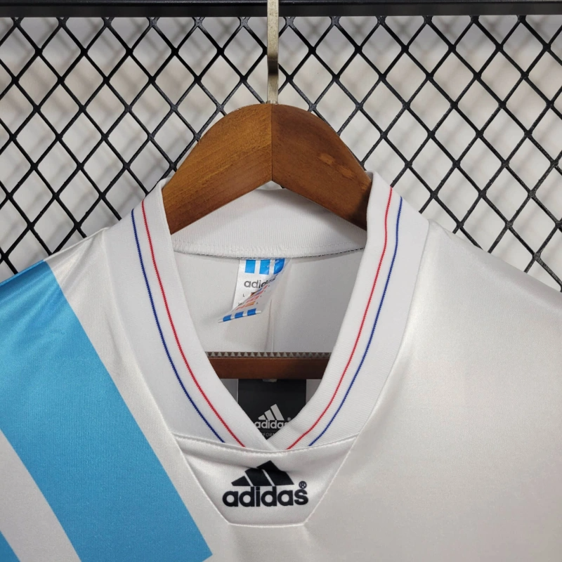 1993/1994 Retro Olympique Marseille Home Football Shirt(Fan version)