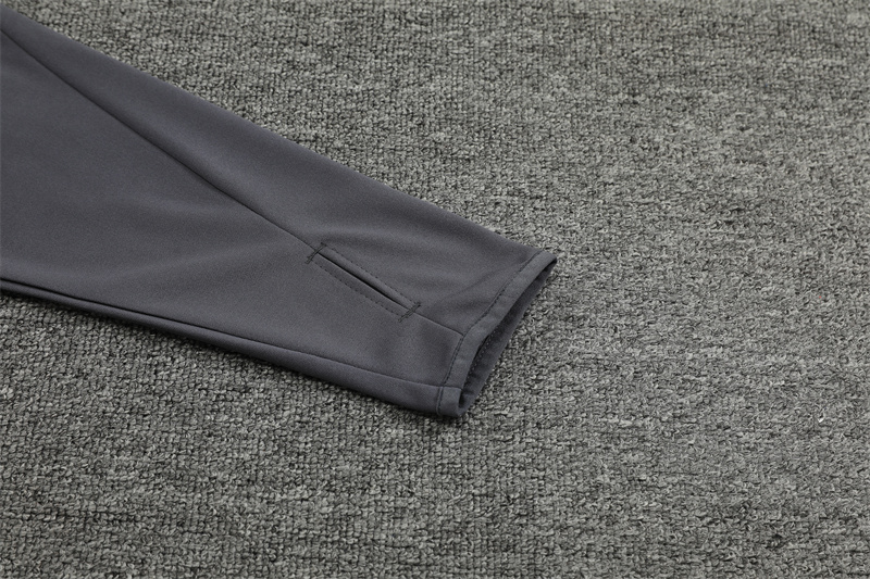 2024/2025 Argentina Dark Grey Half-Pull Training Suit Player Edition