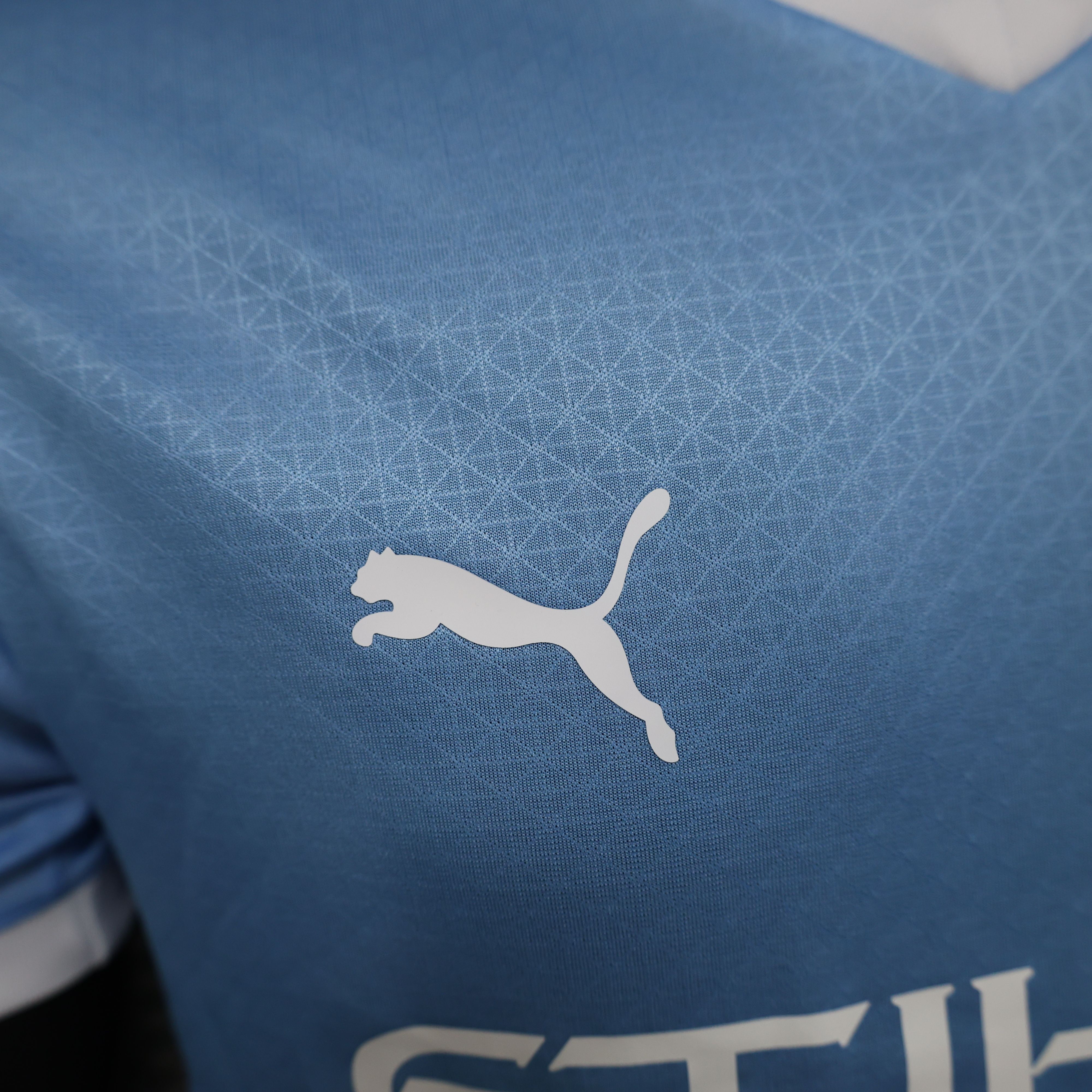 2024/2025 Manchester City Bright Blue Special Edition Football Jersey For Player Version